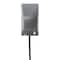 Hubbell Wiring Device-Kellems Weatherproof Cover, Wall Box Type, 1 Gang, Cast Metal WP26E - alternate 4